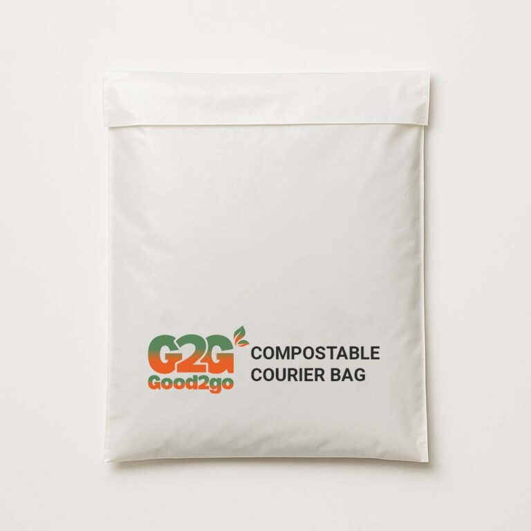 Compostable Courier Bags with Tamper tape