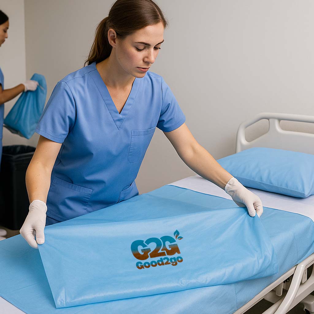 Compostable Hospital Bed Sheets-2