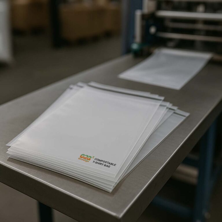 Compostable T-Shirt Bag - Translucent
