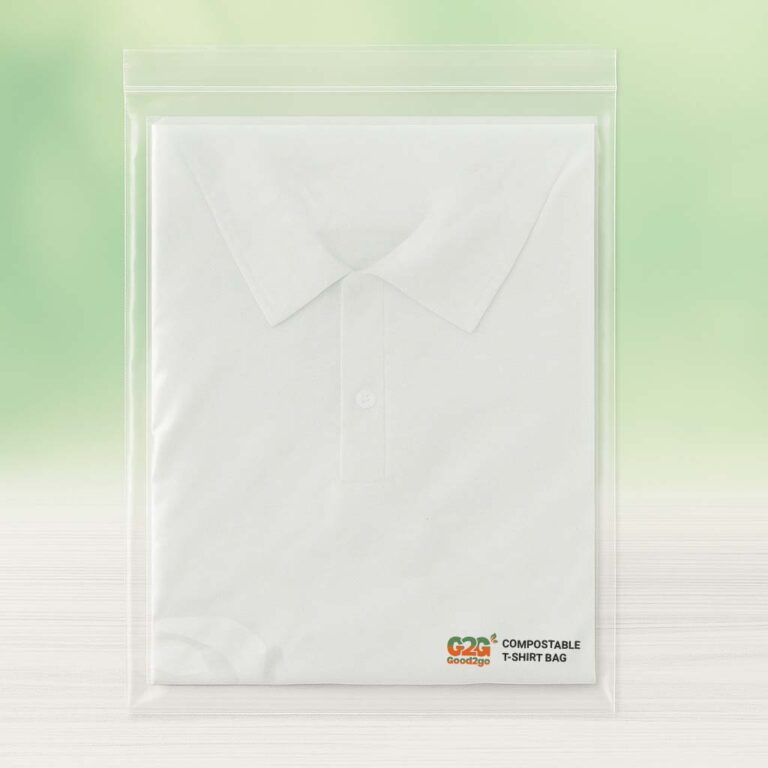 Compostable T-Shirt Bag - Transparent