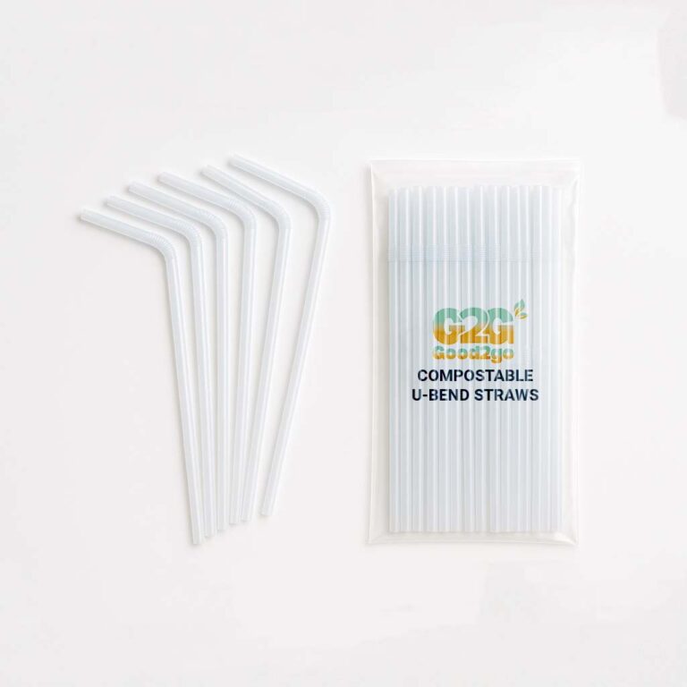 G2G Compostable U-Bend Straws